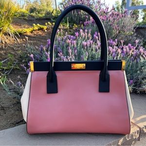 Marni Tricolor Top Handle Bag